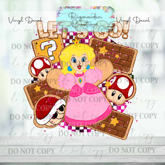 Power Brothers 3 Sugar Cookie Vinyl Decal