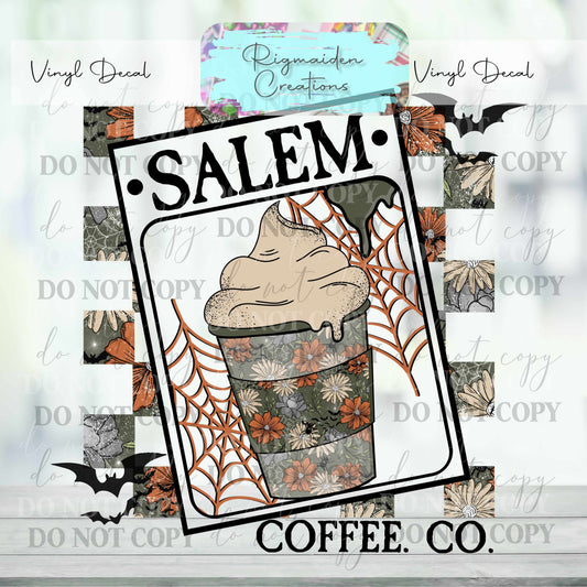 Salem Coffee Co. Vinyl Decal