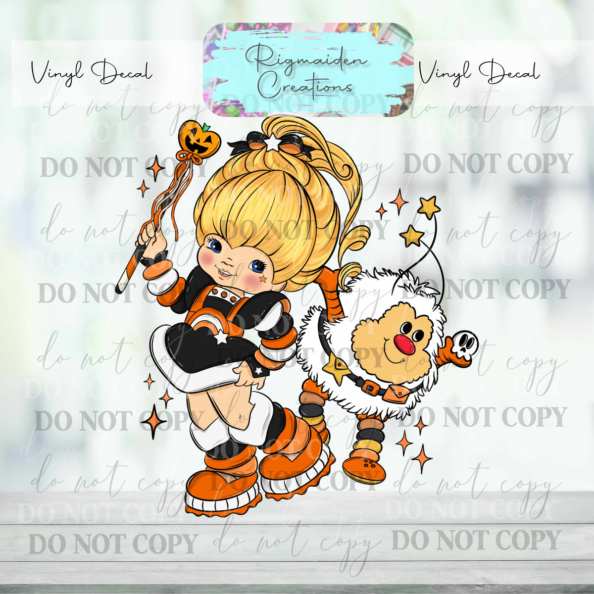 Faryn Rigmaiden Spooky Bright Vinyl Decal {Multiple} – Rigmaiden Creations