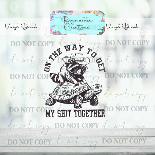 On the Way...Vinyl Decal