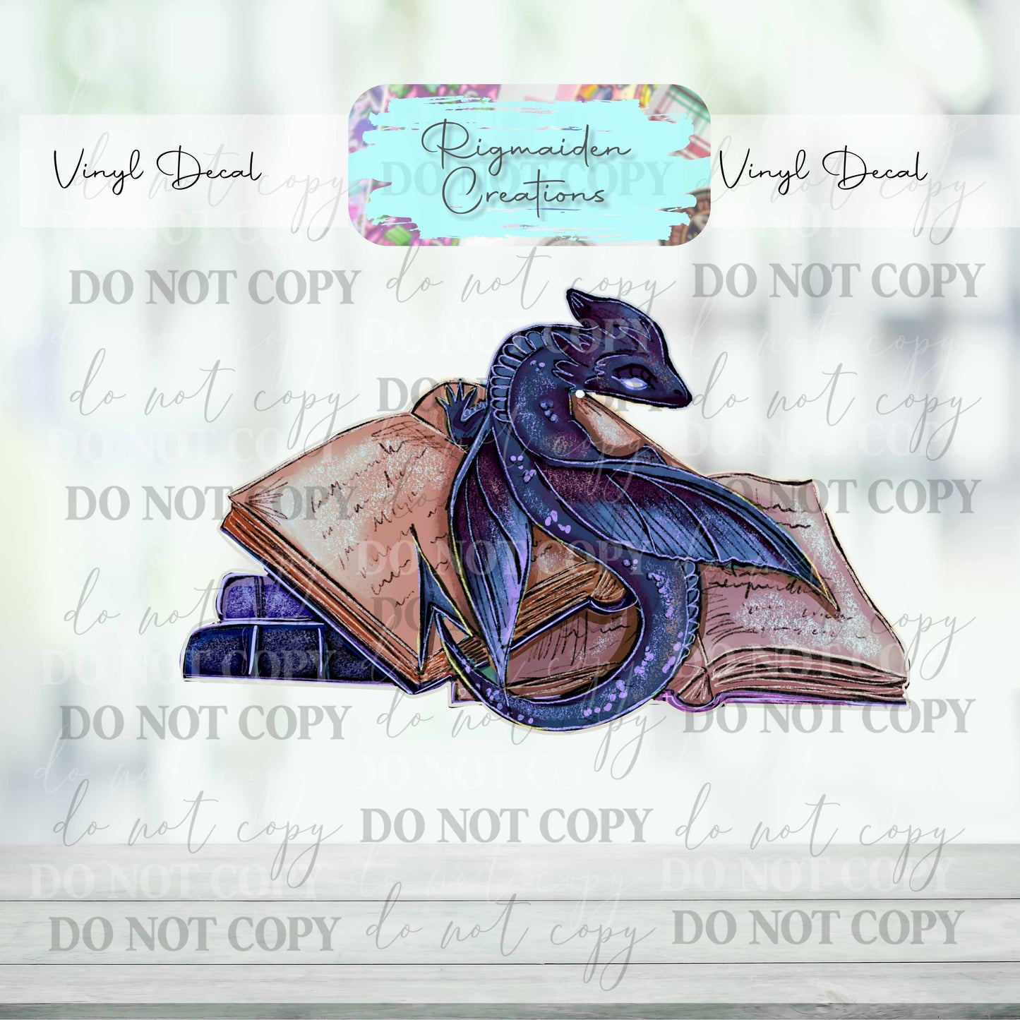 Acotar Dragons Vinyl Decal