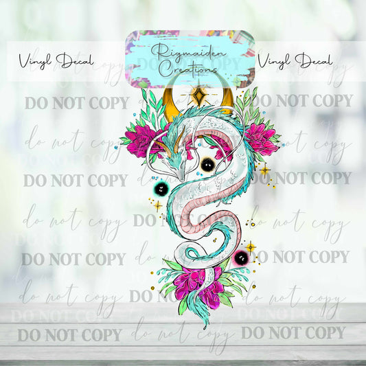 Spirit Dragon Vinyl Decal