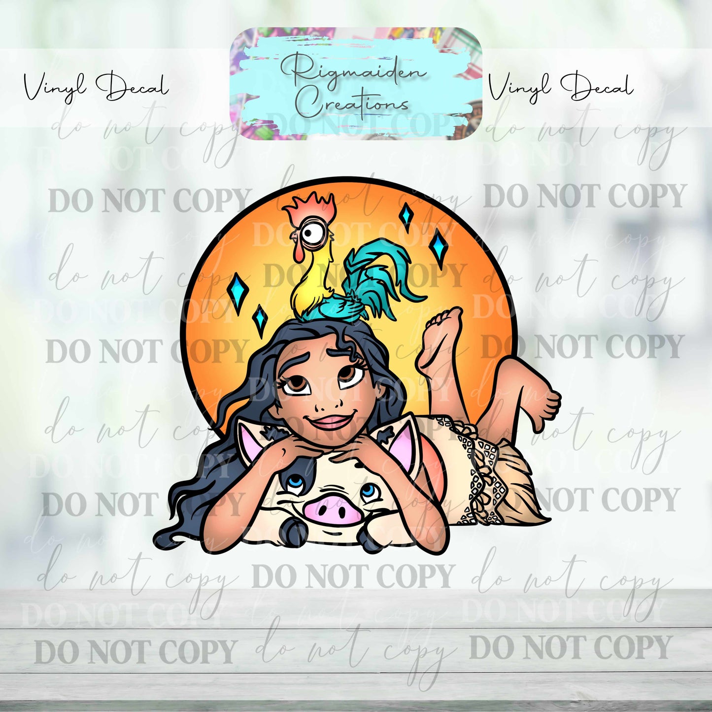 Wayfinder Chicken Decal