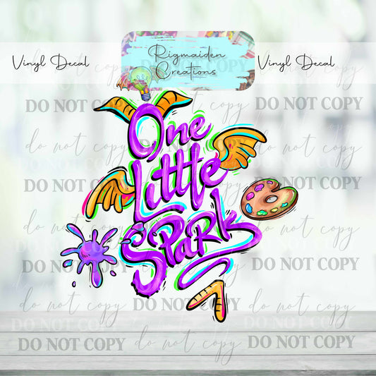 Figment One Spark Decal