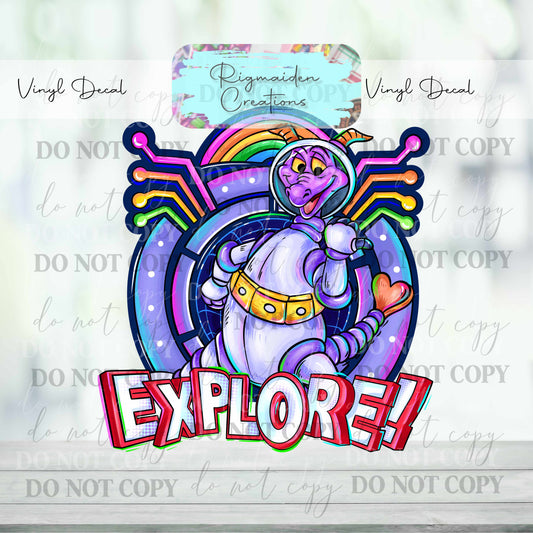 Figment Explore Decal