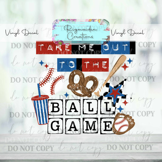 Ball Game Decal