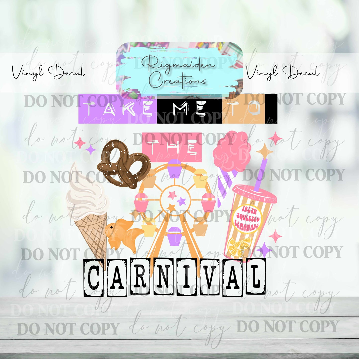 Carnival Decal
