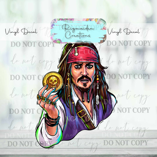 Pirate Sparrow Decal