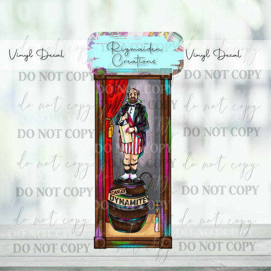 HM Dynamite Portrait Decal