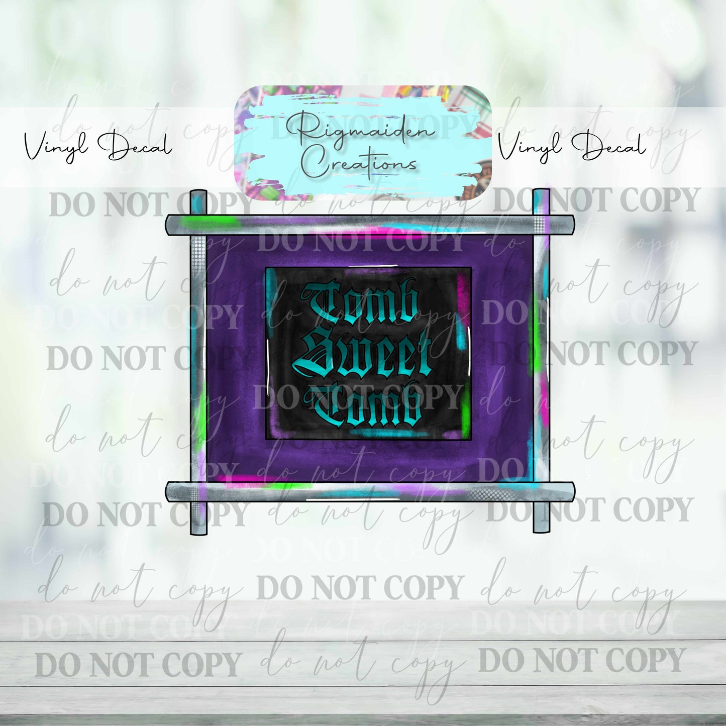 Tomb Sweet Tomb Decal