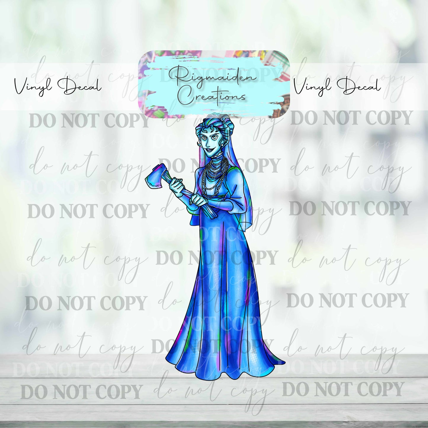 HM Ghost Bride Decal