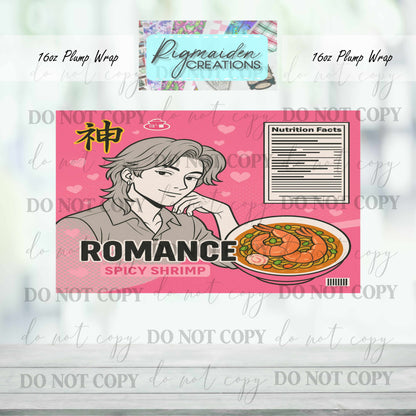 Superstar Ramen Vinyl Wrap for 16oz Tipsy Plump