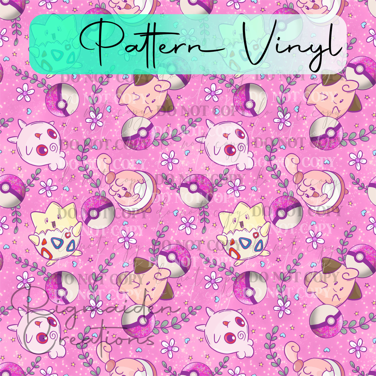 Faryn Rigmaiden Dark Pink Fairy Pokemon Vinyl – Rigmaiden Creations