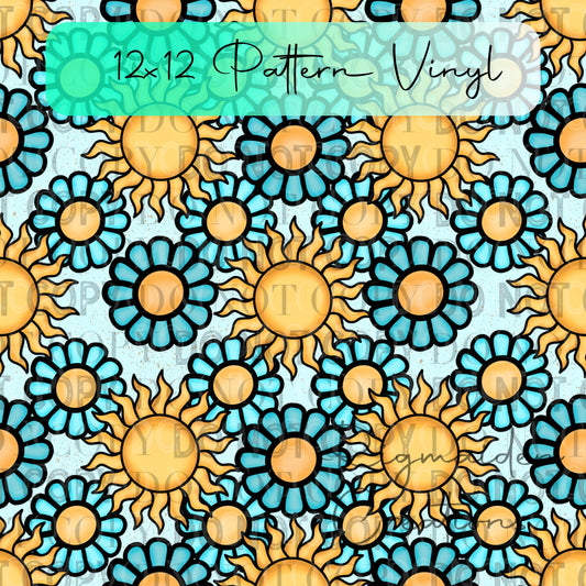 Teal Suns Vinyl
