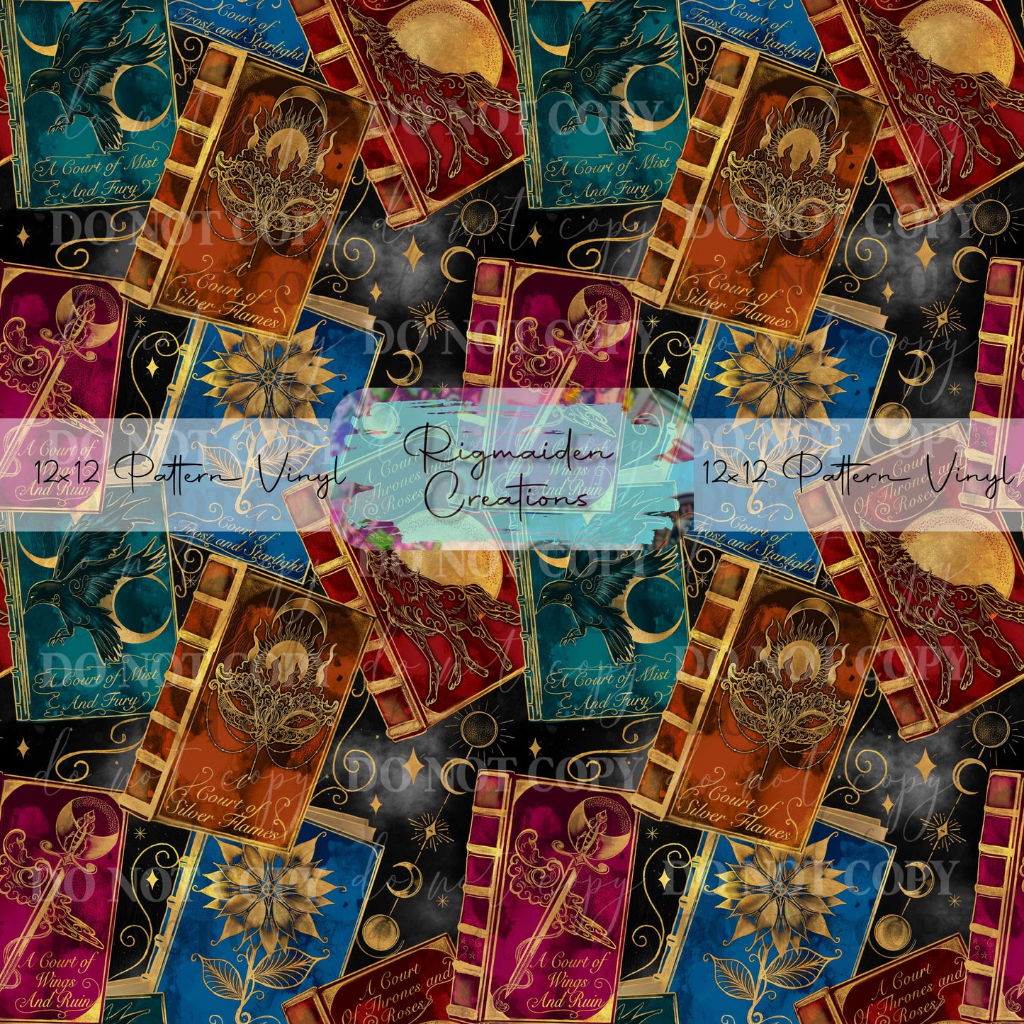 Acotar Book Collage Vinyl