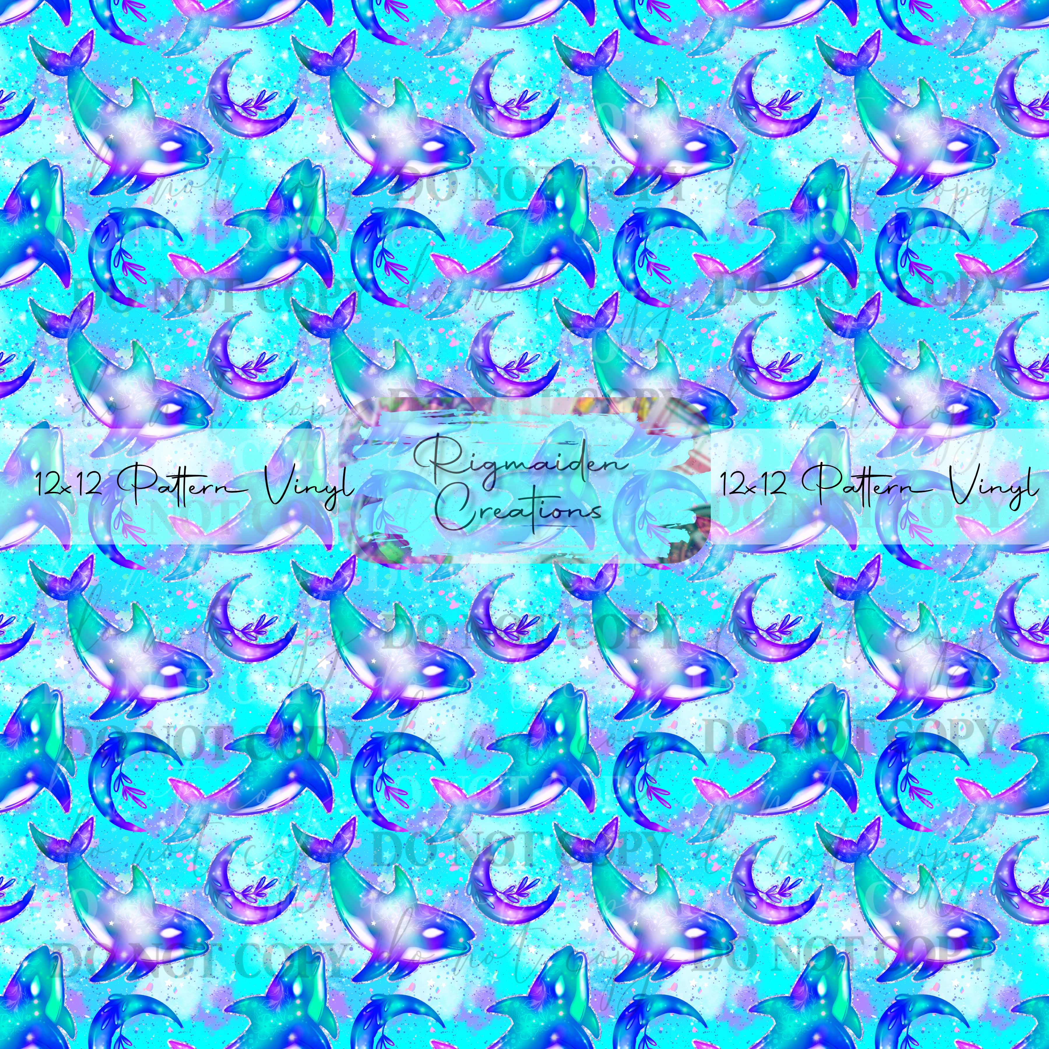 Thomas Rigmaiden Moon Orcas Vinyl {Multiple} – Rigmaiden Creations