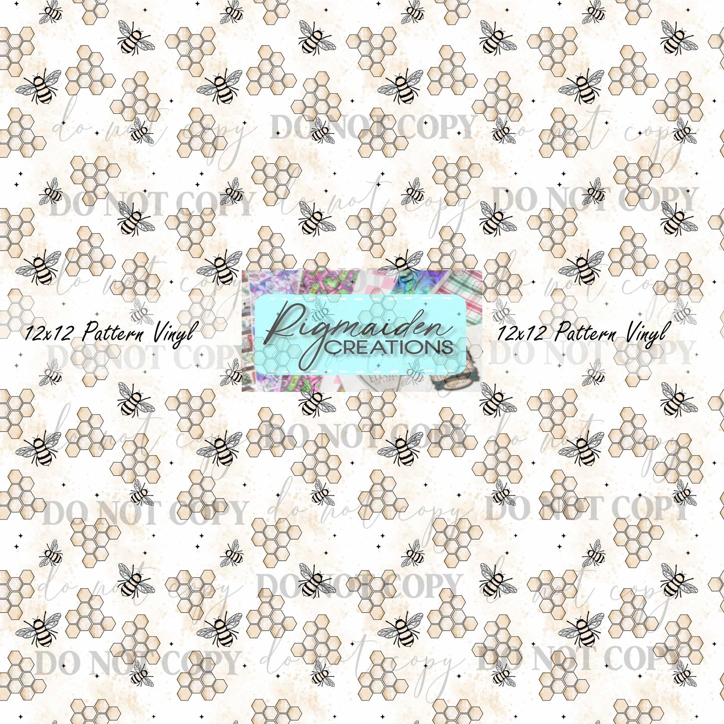 Simple Neutral Bees Vinyl