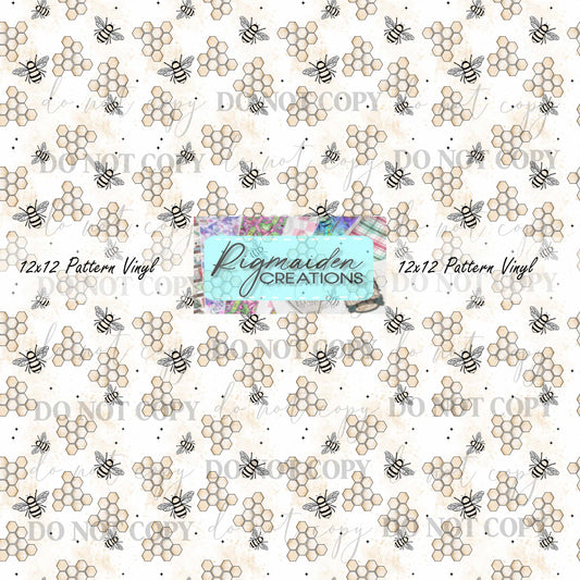 Simple Neutral Bees Vinyl
