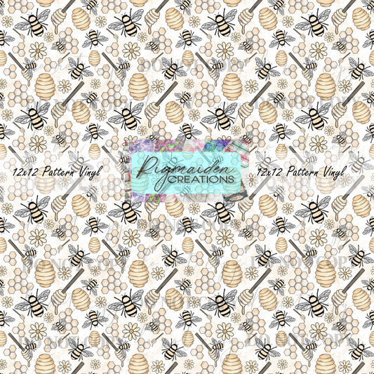 Neutral Bee Hives Vinyl