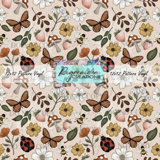 Cottagecore Butterflies 1 Vinyl