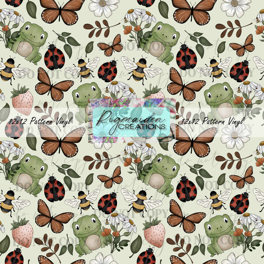 Cottagecore Butterflies 2 Vinyl