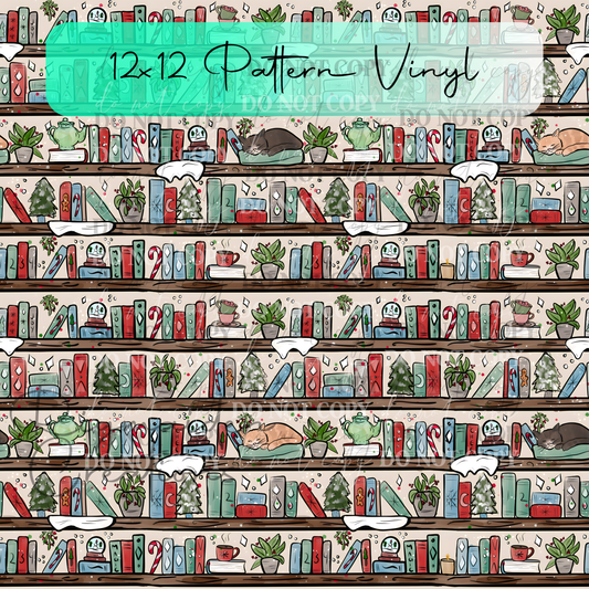 Christmas Bookshelf Vinyl