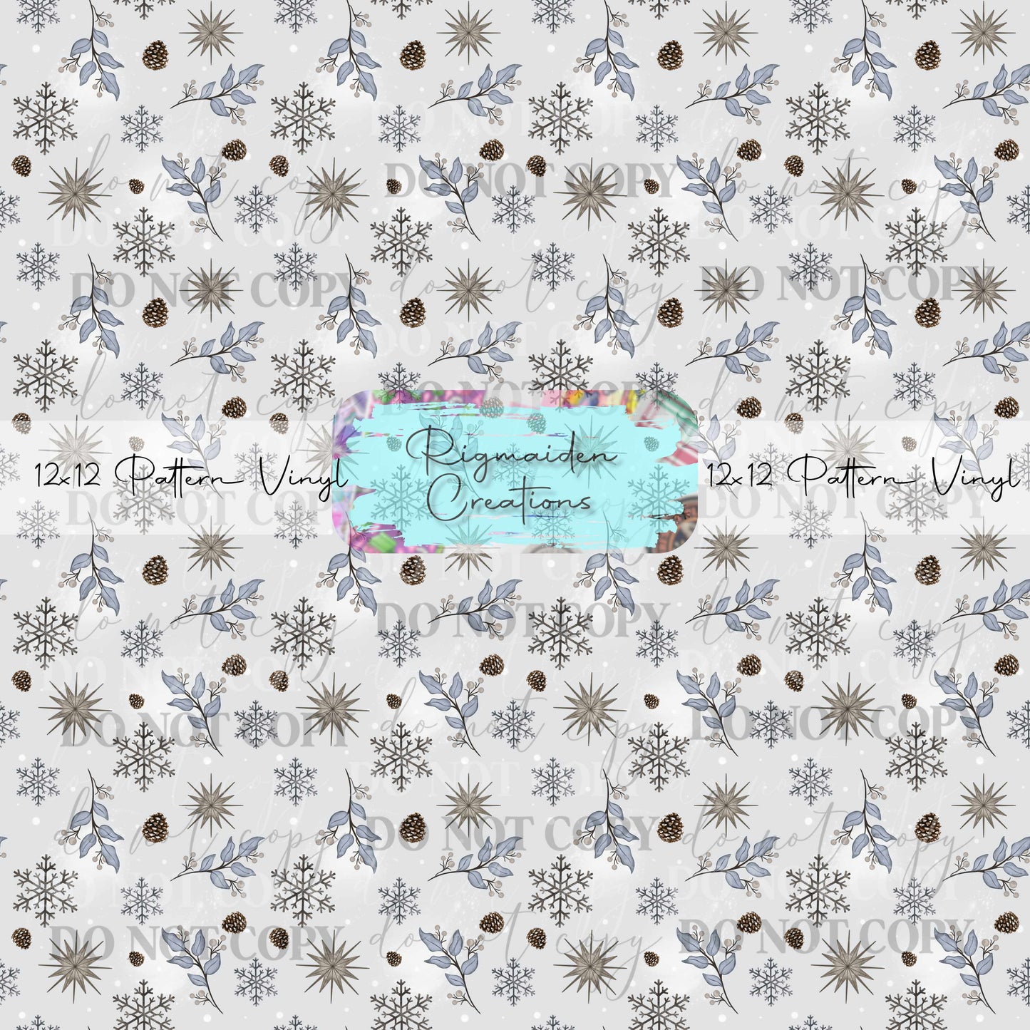 Light Blue Winter Vinyl