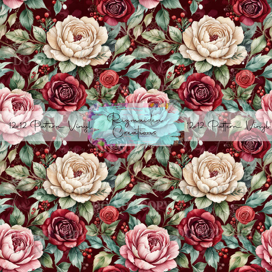 Red and Pink Roses Vinyl