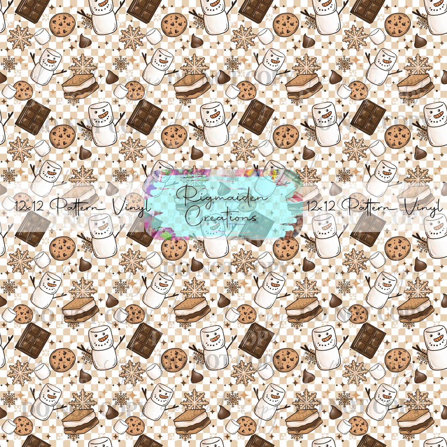 Snowman Smores Vinyl