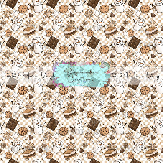 Snowman Smores Vinyl