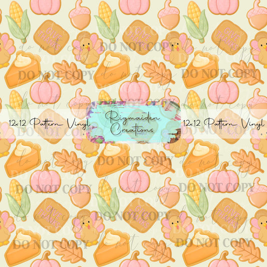 Cute Thanksgiving Vinyl