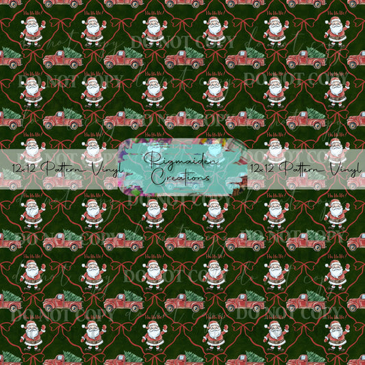 Santa Trucks Coquette Vinyl