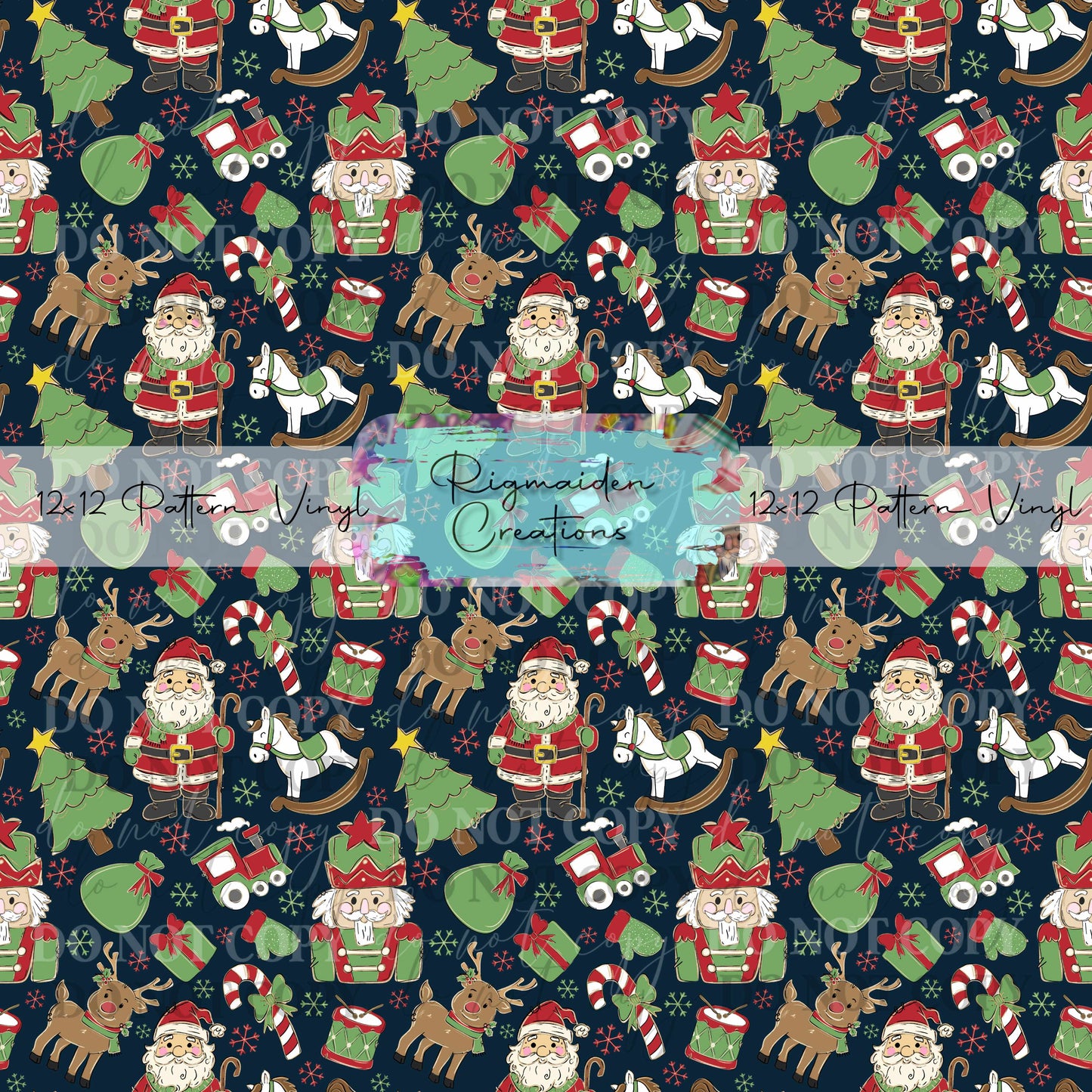 Traditional Christmas Sketch Vinyl