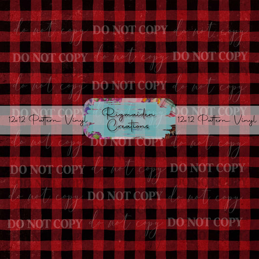 Buffalo Plaid Vinyl