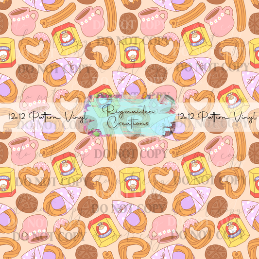 Heart Churros Neutral Vinyl