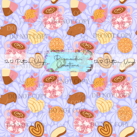 Talavera Pan Dulces Purple Vinyl