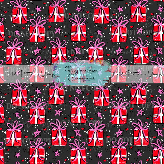 Present Doodles Grey Vinyl