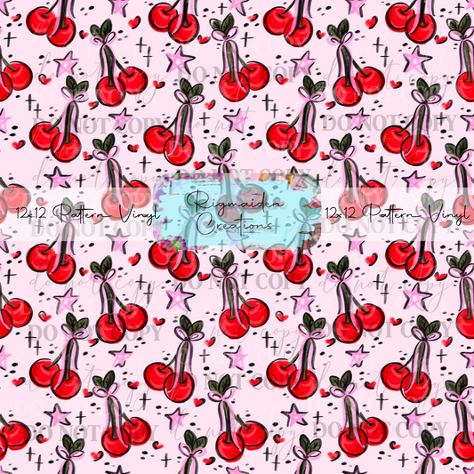Cherry Doodle Vinyl
