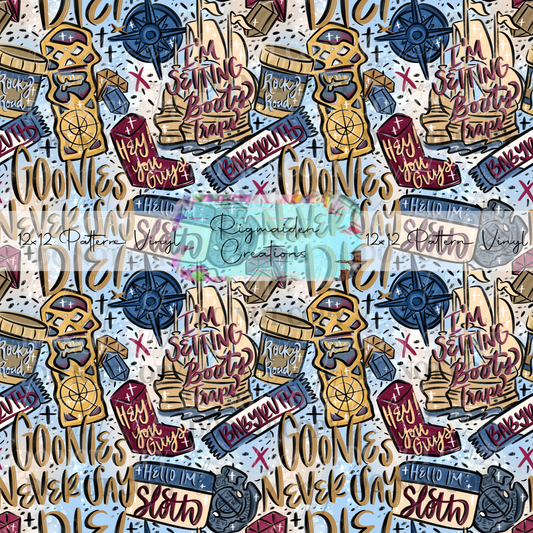Goonies Sketch Doodles Vinyl