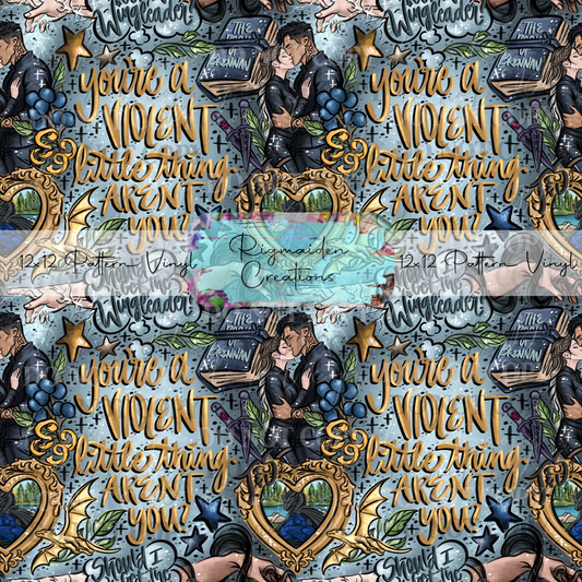 Violent Little Thing Sketch Doodles Vinyl