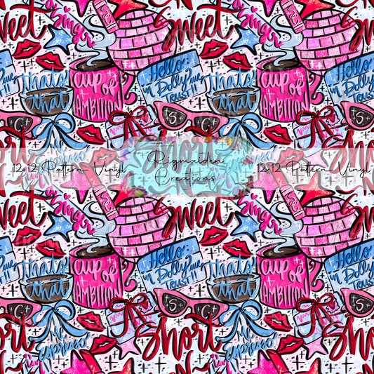 Sabrina Sketch Doodles Vinyl