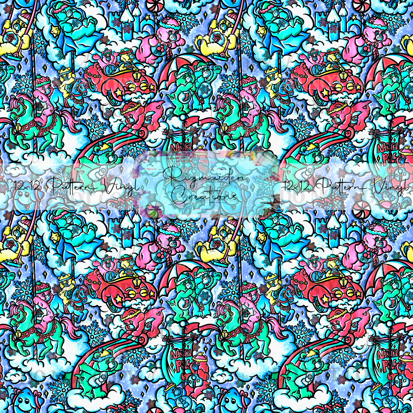 Winter Bears Bright Vinyl