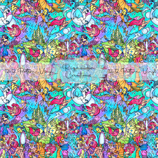 Little Mermaid Bright Vinyl