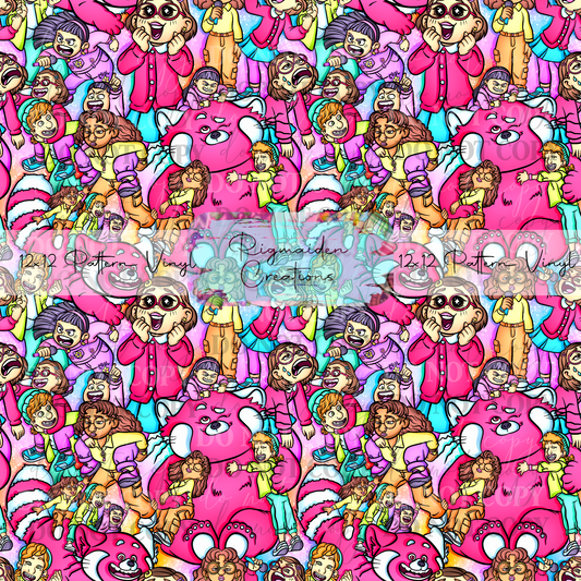 Turning Red Bright Vinyl