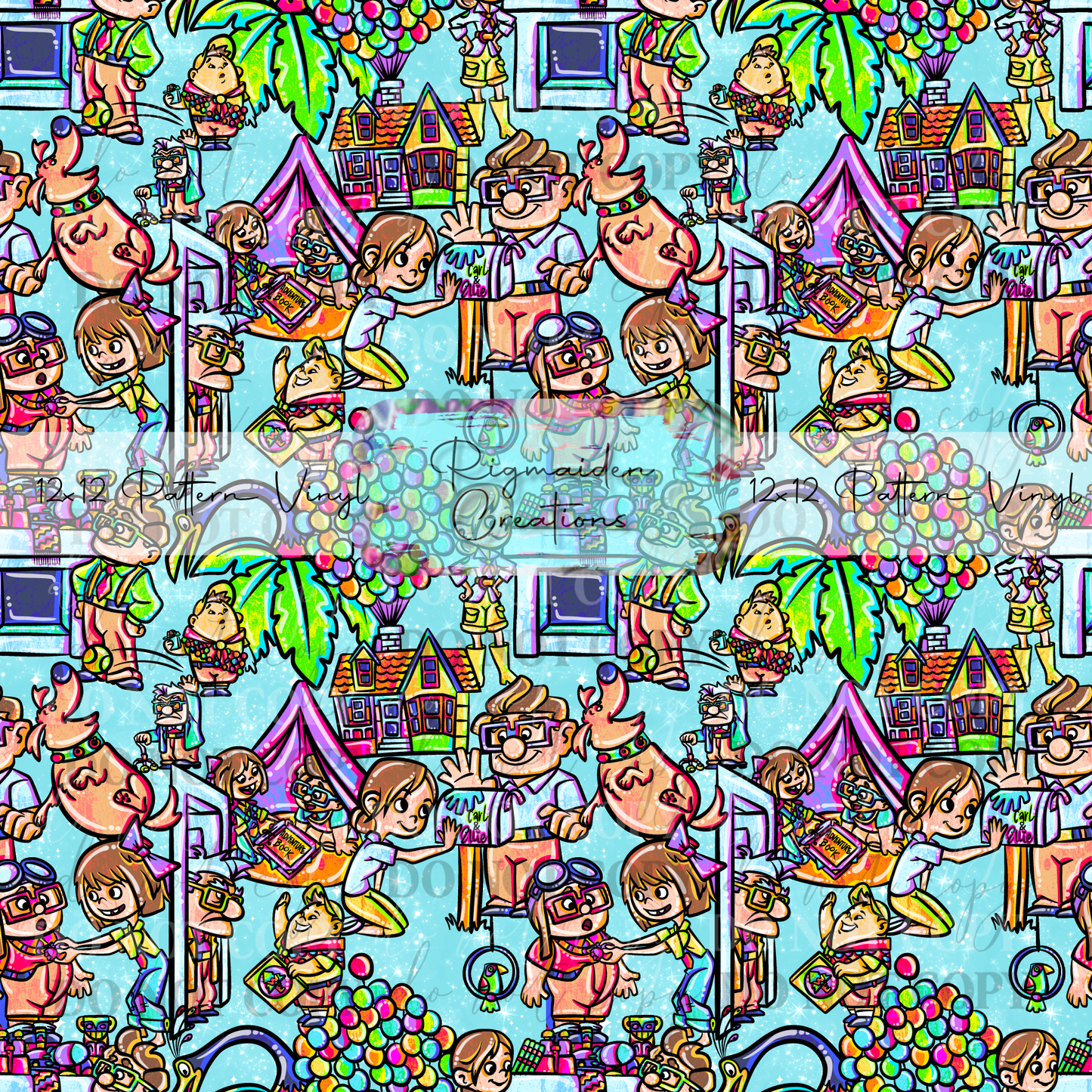 Up Adventure Blue Vinyl