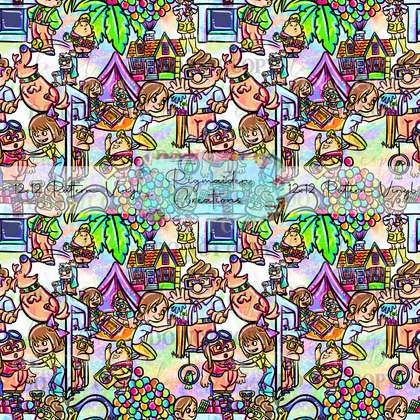 Up Adventure Pastel Vinyl