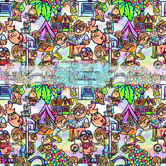 Up Adventure Pastel Vinyl