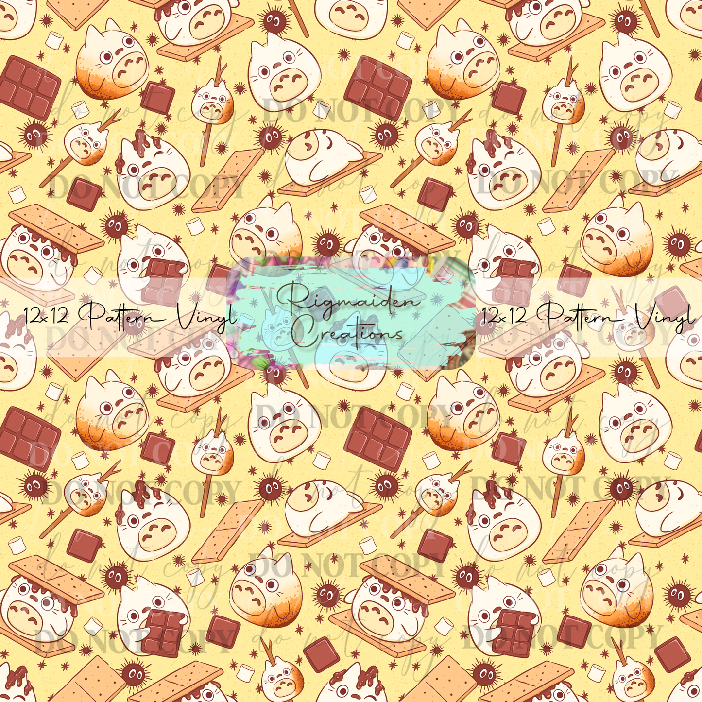 Totoro Smores Yellow Vinyl