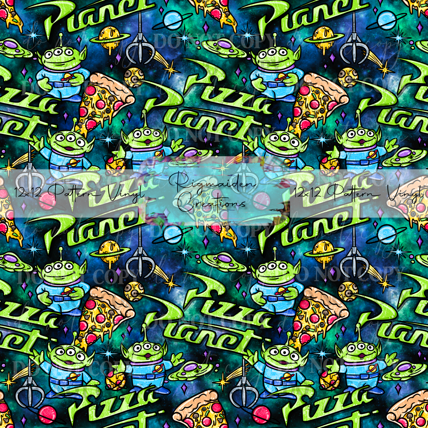 Pizza Planet Galaxy Vinyl