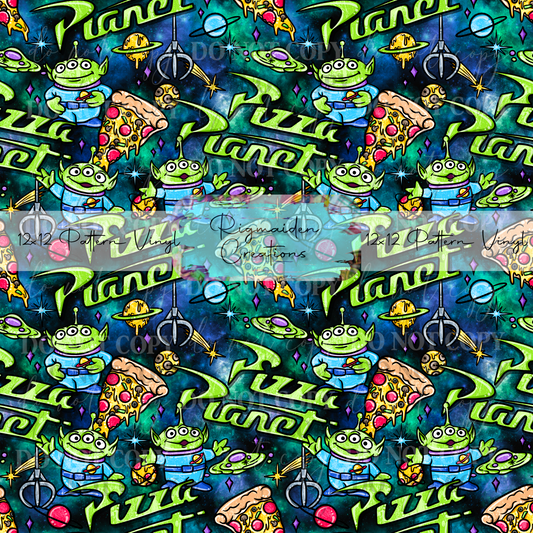 Pizza Planet Galaxy Vinyl